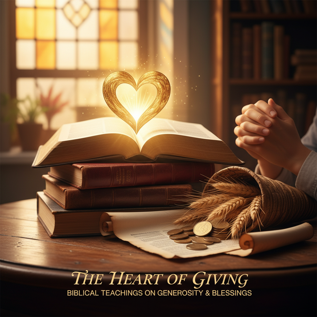 The Heart of Giving: Biblical Teachings on Generosity & Blessings