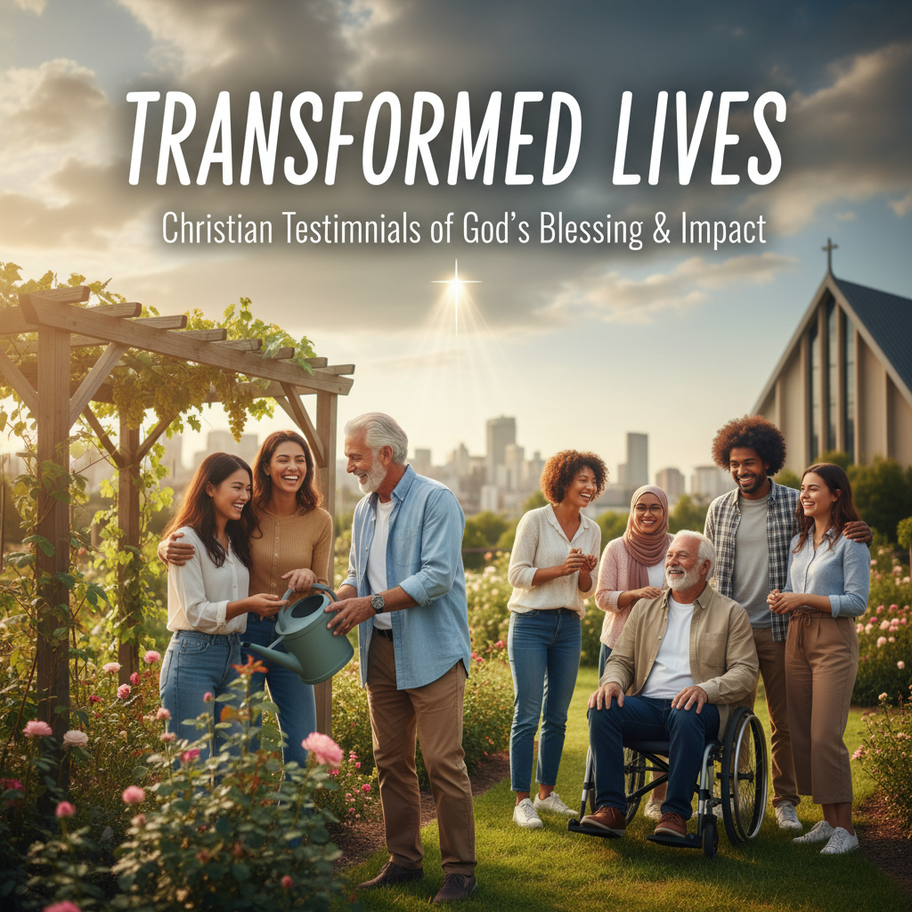 Transformed Lives: Christian Testimonials of God's Blessing & Impact